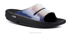 Calypso OOFOS Women's OOahh Luxe Slide Sandal 404R33