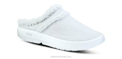 Light Gray OOFOS Women's OOcoozie Mule Shoe 404R106