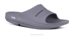 Slate OOFOS Men's OOahh Slide Sandal 404R135